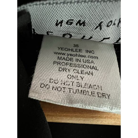 Yeohlee Large Drape Front Jacket in Smart Gab Microfiber - Picture 5 of 7